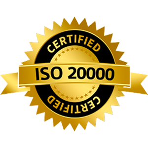 ISO 20000 badge