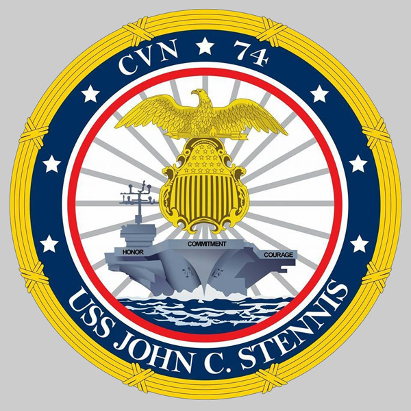 USS John C. Stennis badge