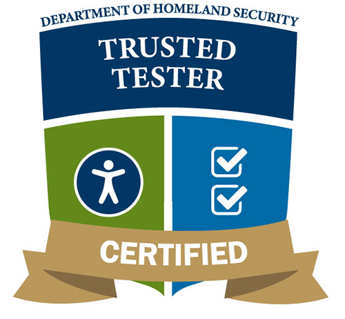 DHS Trusted Tester Badge
