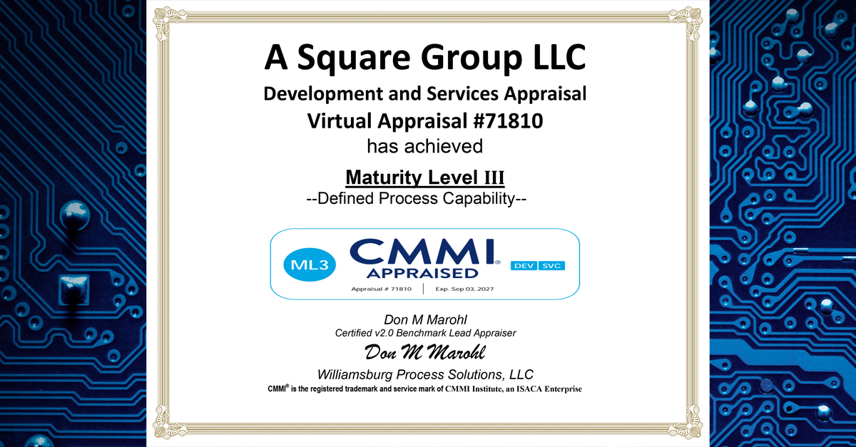 CMMI Virtual Appraisal Image