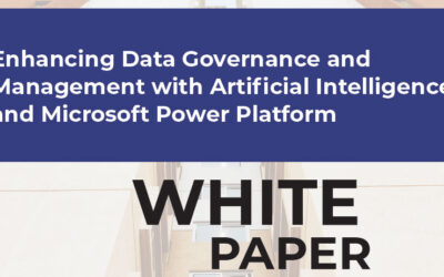 Enhancing Data Governance and Management with Artificial Intelligence and Microsoft Power Platform